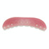 Silicone Whitening Simulation Braces Comfort Fit Flex Curved Teeth Dentures Beauty Tools, Length: 7cm