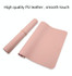 Multifunction Business PU Leather Mouse Pad Keyboard Pad Table Mat Computer Desk Mat, Size: 90 x 45cm(Apricot)