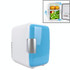 4L Mini Car Refrigerator Electric Cooler / Warmer, Random Color Delivery