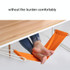 Outdoor Leisure / Office Relax Foot Hammock(Orange)