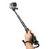 Handheld 49cm Extendable Pole Monopod with Screw for GoPro Hero11 Black / HERO10 Black / HERO9 Black /HERO8 / HERO7 /6 /5 /5 Session /4 Session /4 /3+ /3 /2 /1, Insta360 ONE R, DJI Osmo Action and Other Action Cameras(Green)