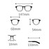 Literary Retro Anti-Blue Light Glasses Frame Light Polygonal Frame Flat Lens Eyeglass(Matte Gray)