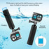 PULUZ Floating Handle Hand Grip Buoyancy Rods for Phones / Action Cameras (Black)