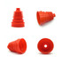 XH-6145 Car Steering Ball Rubber Dust Cover(Red)