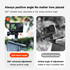 TELESIN 360 Degree Rotation Backpack Clip Clamp Mount For Action Camera