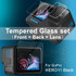 For GoPro HERO11 Black imak Rear Screen + Front Screen + Rear Camera Lens Tempered Glass Film