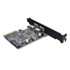 USB3.2 Expansion Card GEN2 Type-A Port ASMedia ASM3142 Transfer 10Gbps(Black)