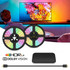 HDMI 2.0-PRO Smart Ambient TV Led Backlight Led Strip Lights Kit Work With TUYA APP Alexa Voice Google Assistant 2 x 1m(UK Plug)