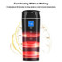SUITU  HQ-3900 24V/12V Car/Truck Heated Coffee Mug Smart Mug,Spec: Small Screen White