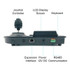 JSK-8003C Monitoring Keyboard PTZ Rocker Ball Camera Keyboard, Specification:3 Axis(AU Plug)