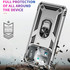 For Xiaomi Mi 11 Ultra Shockproof TPU + PC Phone Case with Holder(Black)