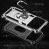 For Xiaomi Mi 11 Ultra Shockproof TPU + PC Phone Case with Holder(Black)