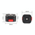 Z049 Quartet Mini Quick Release Plate Clamp for DSLR Camera Camcorder Tripod Monopod