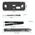 For Steam Deck Hifylux ST-PF14 Game Console Silicone Case Anti-scratch Non-slip Handheld Case Lanyard(Black)
