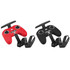 For DJI FPV Combo Remote Control PULUZ Silicone Protective Case with Neck Strap(Red)