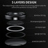 For Samsung Galaxy Z Flip4 / W23 Flip ENKAY Hat-Prince 9H Rear Camera Lens Aluminium Alloy Tempered Glass Film(Golden)