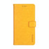 For Sharp Rouvo V idewei Crazy Horse Texture Leather Phone Case with Holder(Yellow)