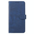 For Motorola Edge 40 Leather Phone Case(Blue)