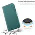 For Samsung Galaxy Note20 Candy Color Litchi Texture Leather Phone Case(Dark Green)