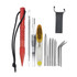 Umbrella Rope Needle Marlin Spike Bracelet DIY Weaving Tool, Specification: 12 PCS / Set Red