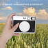 For FUJIFILM Instax Mini EVO Camera Lens Cap Aluminum Alloy Protective Cover(Silver)