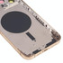 Back Housing Cover with SIM Card Tray & Side  Keys & Camera Lens for iPhone 13 Pro Max(Gold)