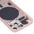 Back Housing Cover with SIM Card Tray & Side  Keys & Camera Lens for iPhone 13 Mini(Gold)