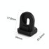 For Honor Watch GS 3 Smartwatch Silicone Charging Bracket(Black)