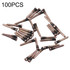 100 PCS Charging Port Screws for iPhone 13 Pro (Gold)