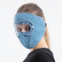 2 PCS XBG-9123 Pellets Riding Windproof HD Goggles Anti-Fog Mask(Blue)