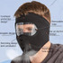 2 PCS XBG-9123 Pellets Riding Windproof HD Goggles Anti-Fog Mask(Pink)