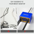 Mechanic icharge 8M QC 3.0 USB Smart Charger Support Fastcharging With LCD, EU Plug