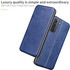 For Samsung Galaxy S22 Ultra 5G Retro Texture Magnetic Card Holder Leather Case(Rose Gold)