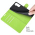 For Samsung S22 Litchi Texture Horizontal Flip Protective Case with Holder & Card Slots & Wallet(Green)