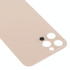 Easy Replacement Big Camera Hole Glass Back Battery Cover for iPhone 13 Pro(Gold)