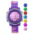 JNEW A380-86576 Student Cartoon Flamingo Waterproof Luminous Multifunction LED Electronic Watch(Dark Purple)