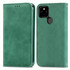 For Google Pixel 5a 5G Retro Skin Feel Business Magnetic Horizontal Flip Leather Case with Holder & Card Slots & Wallet & Photo Frame(Green)