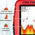 Color HD Screen USB Charging Dot Matrix Fish FinderRandom Color Delivery