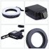 HD-130 Macro LED Ring Flash Light with 8 Different Sizes Adapter Ring (40.5 / 52 / 55 / 58 / 62 / 67 / 72 / 77mm)  & 3 x Color Diffuser