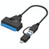 T10 USB3.1 To SATA Easy Drive Cable Hard Drive Adapter Cable