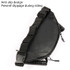MESOROCK MTXB1018 Motorcycle Pocket Handle Riding Back Seat Safety Handle Multi-Function Dumplings Package(Black)