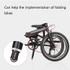 Rhinowalk RK19003 Bicycle Auxiliary Wheel Folding Bike Boost Universal Wheel, Random Color Delivery