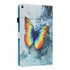 For Amazon Fire HD 10 2019 Animal Pattern Horizontal Flip Leather Case with Holder & Card Slots & Photo Frame & Sleep / Wake-up Function(Color Butterfly)