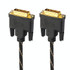 DVI 24 + 1 Pin Male to DVI 24 + 1 Pin Male Grid Adapter Cable(0.5m)