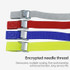 Car Tension Rope Luggage Strap Belt Auto Car Boat Fixed Strap with Alloy Buckle,Random Color Delivery, Size: 25mm x 4m