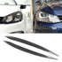 Car Carbon Fiber Light Eyebrow for Volkswagen Golf 7
