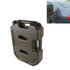 Gasoline Fuel Tanks Plastic 2.6 Gallon 10 Litres Auto Shut Off Fuel Cans Oil Container Emergency Backup(Army Green)