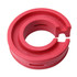 2 PCS Car Auto F Type Shock Absorber Spring Bumper Power Cushion Buffer, Spring Spacing: 13mm, Colloid Height: 36mm(Red)