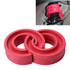 2 PCS Car Auto D Type Shock Absorber Spring Bumper Power Cushion Buffer, Spring Spacing: 22mm, Colloid Height: 43mm(Red)