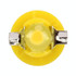10 PCS 0.4W B8.5 Wedge Instrument Panel COB LED Light Dashboard Gauge Cluster Indicator Lamp Bulb (Amber)